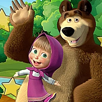 Masha and the Bear Hidden Stars Game Cover