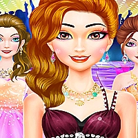 Queen Party Night Dress Up Game Cover