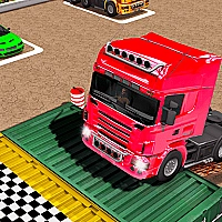 Truck Parking Cars 3D Game Cover
