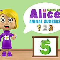 World of Alice   Animal Numbers  Game Cover