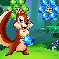 Bubbles Shooter Squirrel Game Cover
