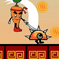 Carrot Ninja Runner Game Cover