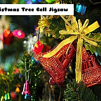Christmas Tree Bell Jigsaw Game Cover