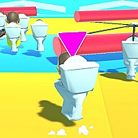 Fall Boys Skibidi Toilet Game Cover