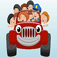 Kids Vehicles Memory Game Cover