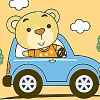Little Cute Vehicles Match 3 Game Cover