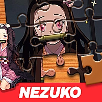Nezuko Jigsaw Puzzle Game Cover