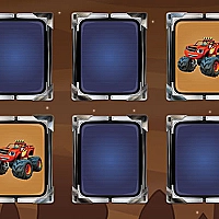 Blaze Monster Machines Memory Game Cover