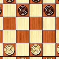 Checkers - strategy board game Game Cover