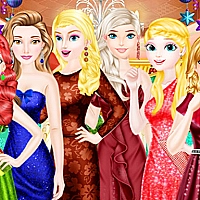 Girls Christmas Ball Game Cover