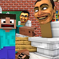Minecraft Skibidi Toilet Game Cover