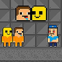 Obby and Noob Barry Prison Game Cover