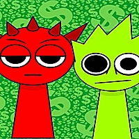 Sprunki Money Stack Incredibox Game Cover