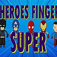 Super Heroes Finger Game Cover