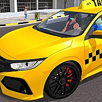 Taxi Driving Game Cover