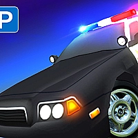 US Police Car Parking Real Driving 2021 Cars Game Cover