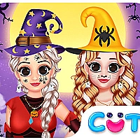 Princess Hello Halloween Game Cover