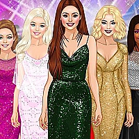 Red Carpet Dress Up Girls - girls Game Cover