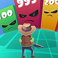 Shoot Block Rush 3D Game Cover