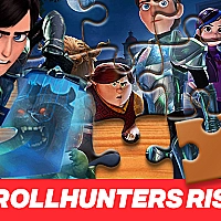 Trollhunters Rise of the Titans Jigsaw Puzzle Game Cover