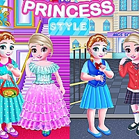 Little Girls School vs PrincessStyle Game Cover
