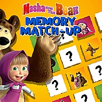 Masha and the Bear Memory Match Up Game Cover