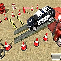 Modern Police Car Parking Sim 2022 Game Cover