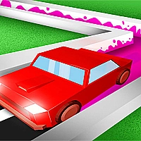 Roller Road Splat - Car Paint 3D‏ Game Cover