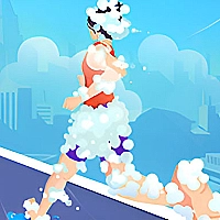 running in foam Game Cover