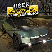 Uber CyberTruck Drive Simulator Game Cover