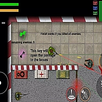 Zombie War 2D Game Cover