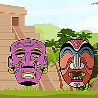 Ancient Aztec Coloring Game Cover