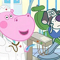 Hippo Dentist - Animal Dental Clinic Game Cover