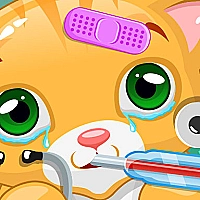 Little Cat Doctor Pet Vet Game Cover