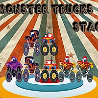 Monster Trucks Stack Game Cover