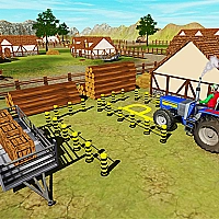 Tractors Parking Game Cover