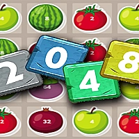 2048 Fruits Game Cover