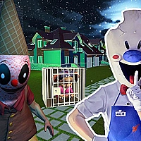 Ice Scream Scary Neighbor Horror  Game Cover