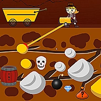Lady Gold Miner Game Cover