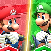 Mario Vs Luigi Game Cover