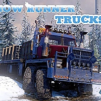 Snow Runner Trucks Jigsaw Game Cover