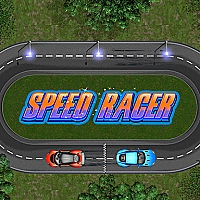 Speed Racer One Player and Two Player Game Cover