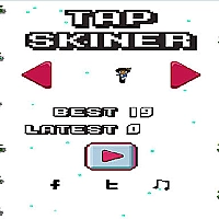 tap skier Game Cover