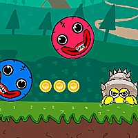 Blue and Red Ball Game Cover