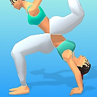 Couple Yoga 3D Game Cover