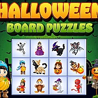 Halloween Board Puzzles Game Cover