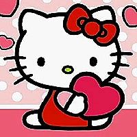Hello Kitty Spot the Difference Game Cover