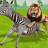 Lion Family Sim Online Game Cover