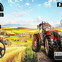 Offroad Tractor Farmer Simulator 2022: Cargo Drive Game Cover