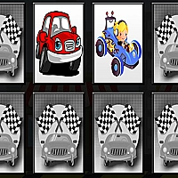 Racing Cars - Memory Game Cover